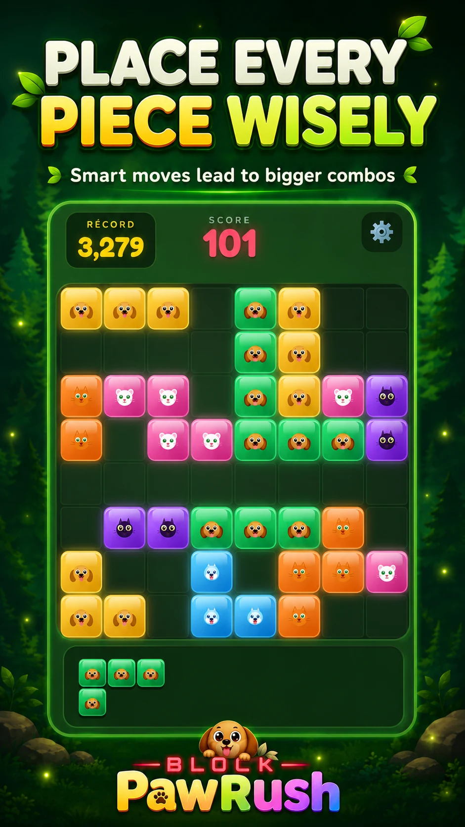 Block Pawrush screenshot
